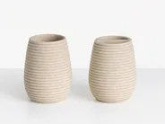 5-Piece Bathroom Accessories Set QUILA Light Beige_996490