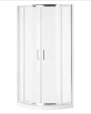 Duschkabine JUKATAN II 90 x 90 x 185 cm Silber_787986