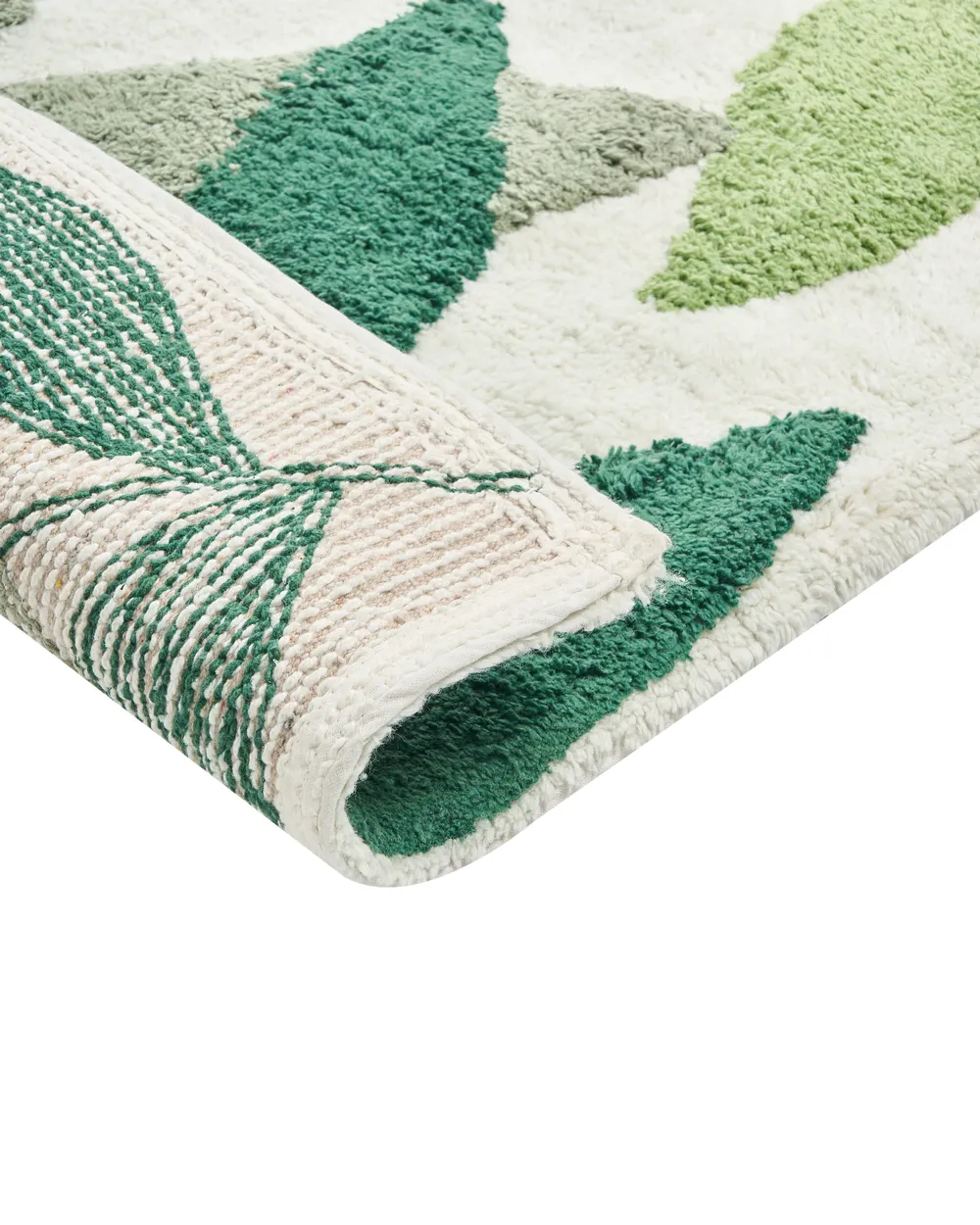 Bath Mat ASAN Green 60 x 90 cm Cotton_1025835