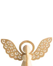 Dekofiguren 3er Set EIRA 24/28/33 cm Engel Beige_1030500