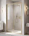 Duschschiebetür YAURI 120 x 190 cm Gold