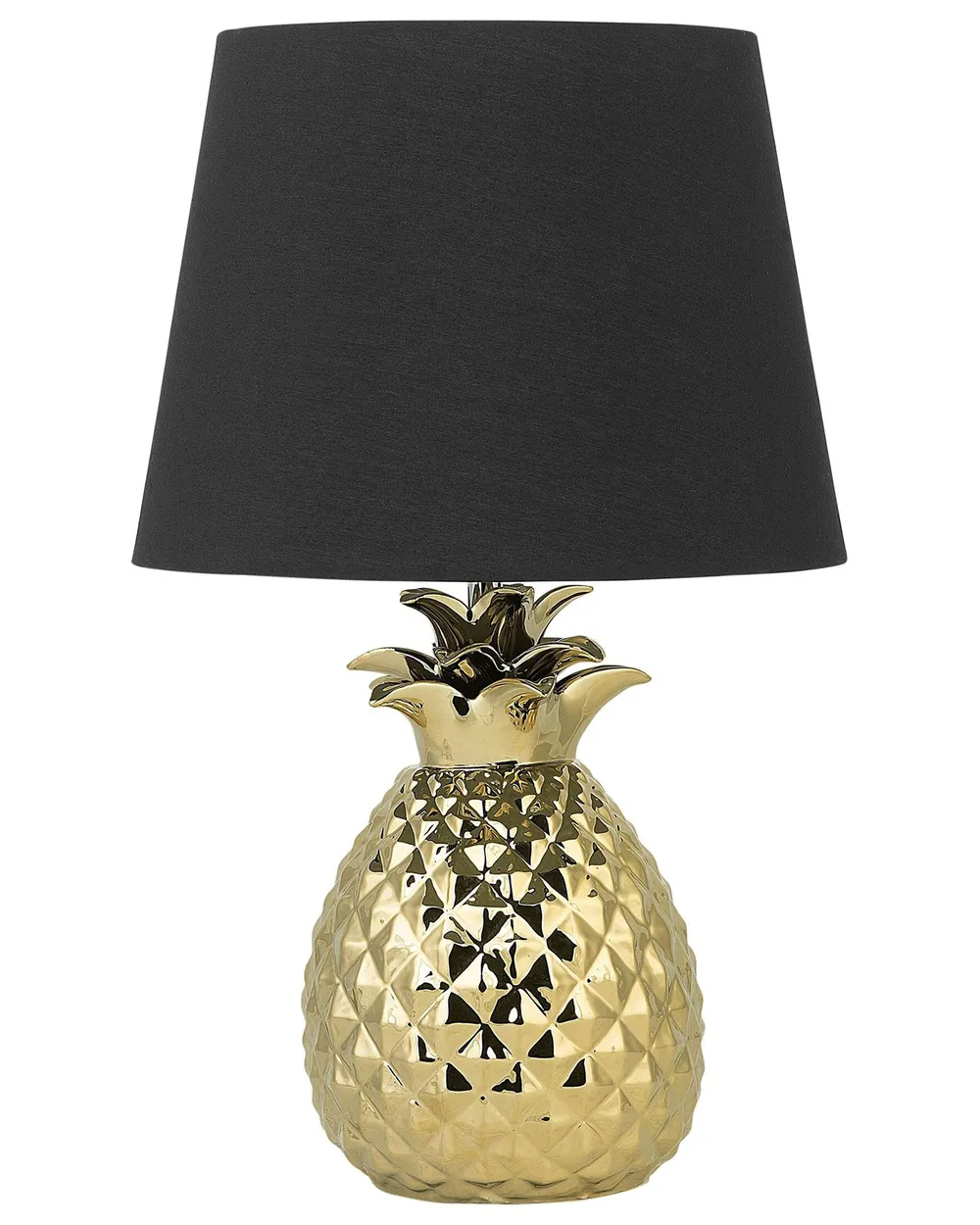 Tischlampe PINEAPPLE Keramik Gold