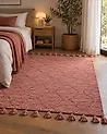 Teppich NIGDE Rot 160 x 230 cm Baumwolle