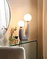 Tischlampe TULUN Grau