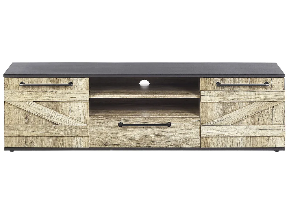 TV-Möbel SALTER Braun / Schwarz_778409