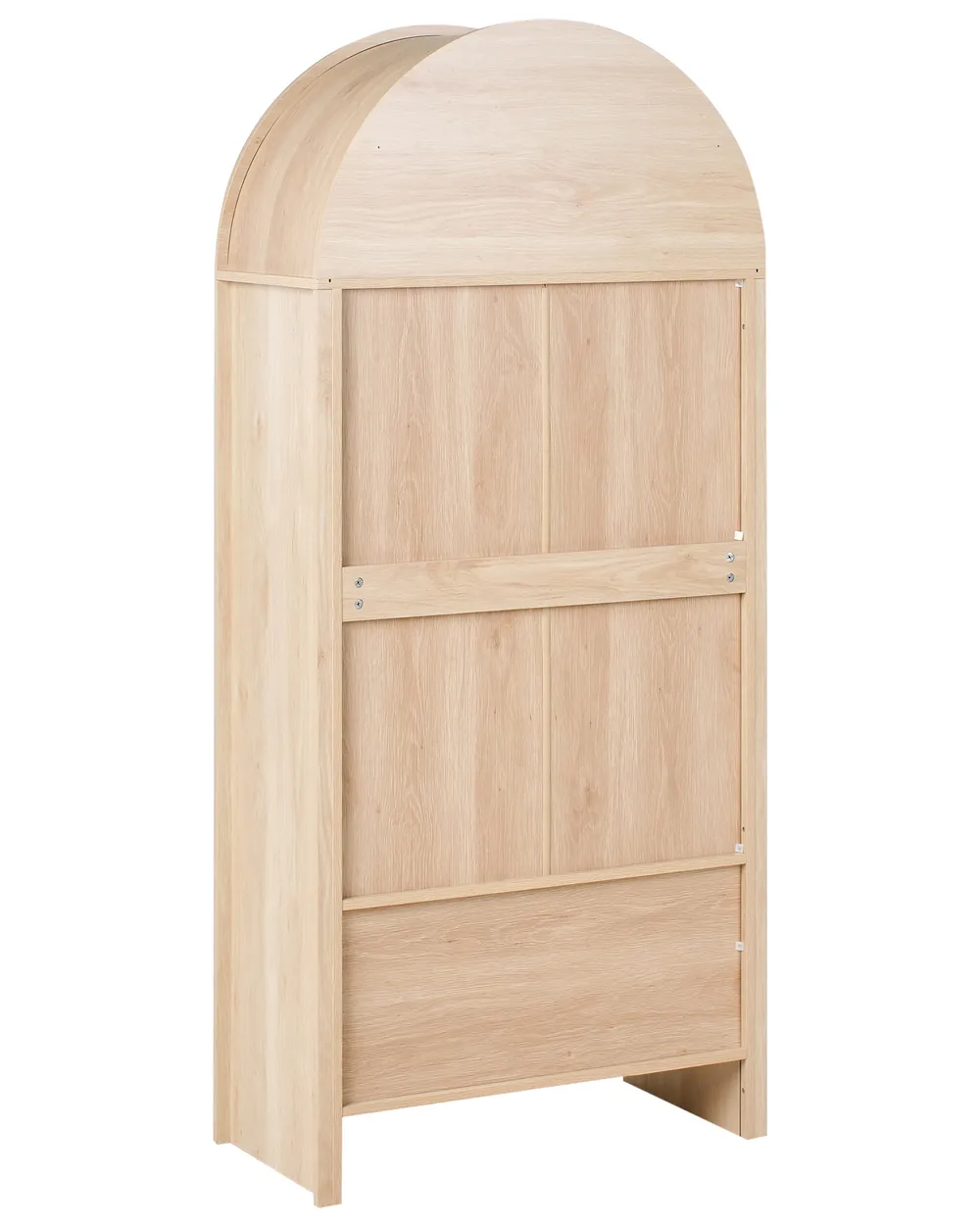 Vitrine mit Glastüren GLENWOOD 79 cm Hellbraun_998708