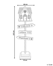 Christmas Decoration ISOJOKI 107 cm Signpost Multicolour_1173709