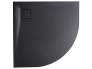 Duschwanne PARON 90 x 90 x 3 cm Schwarz_968656