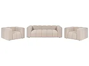 Bankenset 5-zits ANTOLA Bouclé Beige_1161578