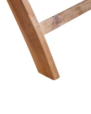 Bistro Set Folding PROSSEDI Acacia Wood Beige_956701