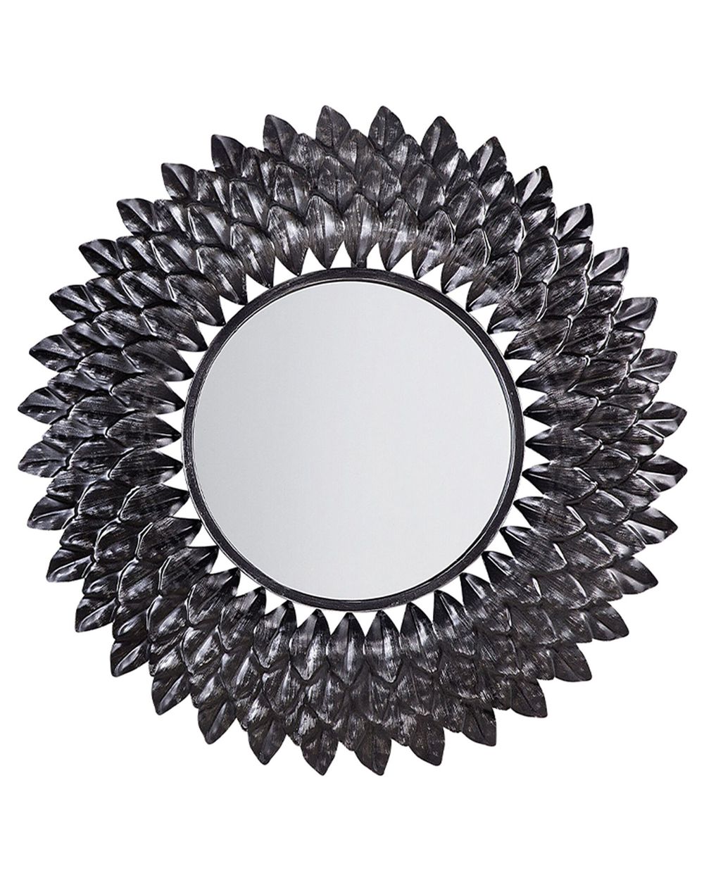 Ogledalo LARRAU 70 cm 70 cm Metal Srebrni