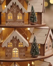 Weihnachtsdekoration LED KELLOKOSKI 45 cm Hellbraun_1180017