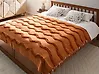 Blanket KHARI Cotton 150 x 200 cm Orange