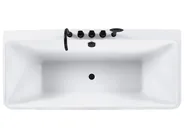 Vorwand-Badewanne QUATRE 170 x 75 cm Weiß_780504