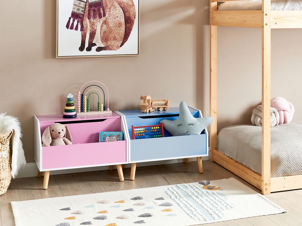 Toy Box CASPER 43 cm Pink