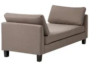 Chaiselongue ARCHIANE Stoff Taupe_1037445