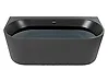 Vorwand-Badewanne GOCTA 170 x 80 cm Schwarz