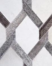 Rug AYDIN Grey 160 x 230 cm Leather_688535