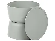 Set van 2 bijzettafels met opbergruimte ATACAMA 32/40 cm 32/40 cm Paars Groen_1172144