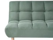 Schlafsofa 2-Sitzer RISOR Stoff Hellgrün_1053588