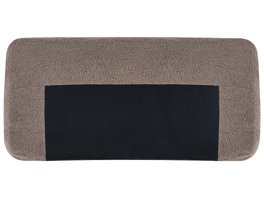 Bank 3-zits NARILLA Bouclé Taupe_1161477