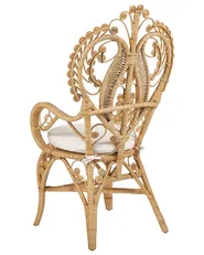 Pfauenstuhl CARRARA Rattan Naturfarben_885393