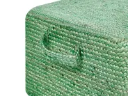 Pouf DHADAR Jute Grün_860846