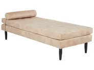 Chaise Longue USSEL Velvet Beige_931667