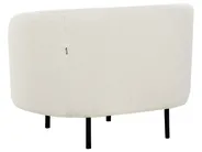 Living Room Set 6 Seater LOEN Boucle White_920396