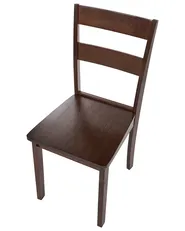 Esszimmerstuhl 2er Set GEORGIA Holz Dunkelbraun_1124141