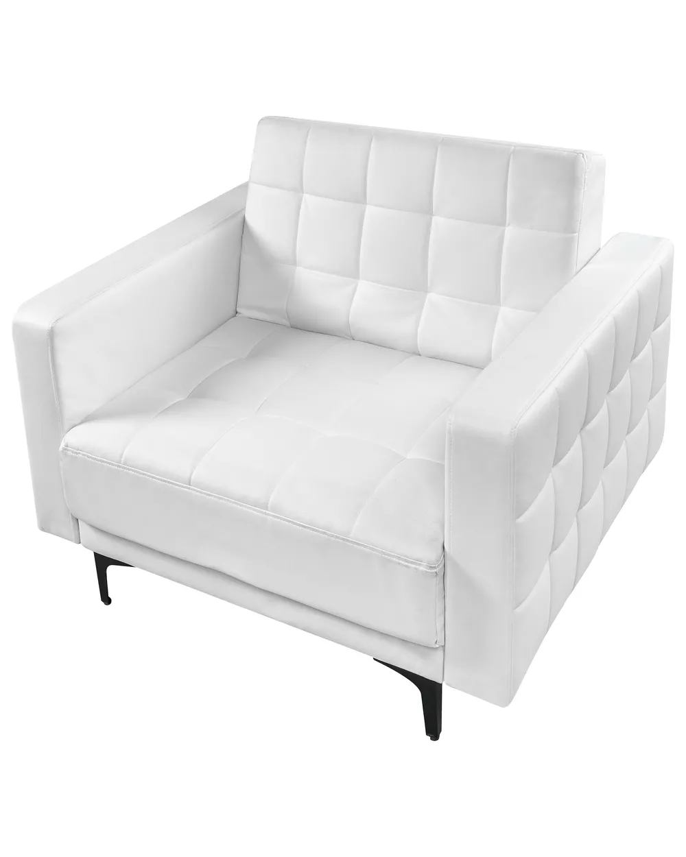 Fauteuil ABERDEEN Kunstleer Wit_1038786
