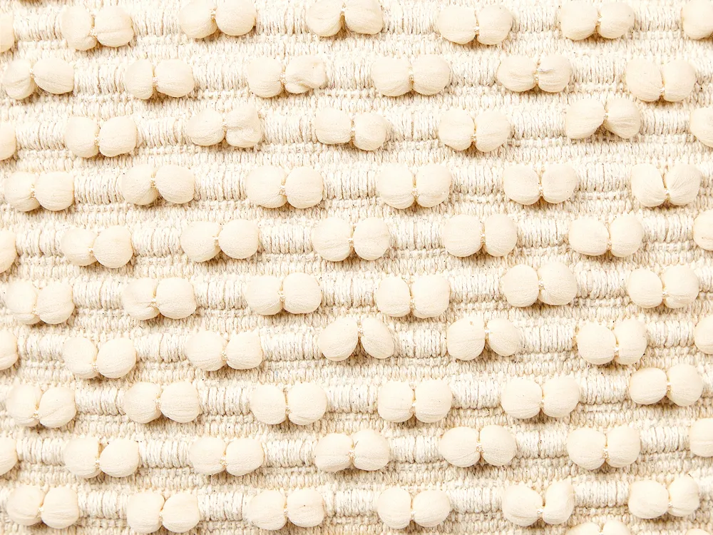 Pouffe KINGRI Cotton Light Beige_885717