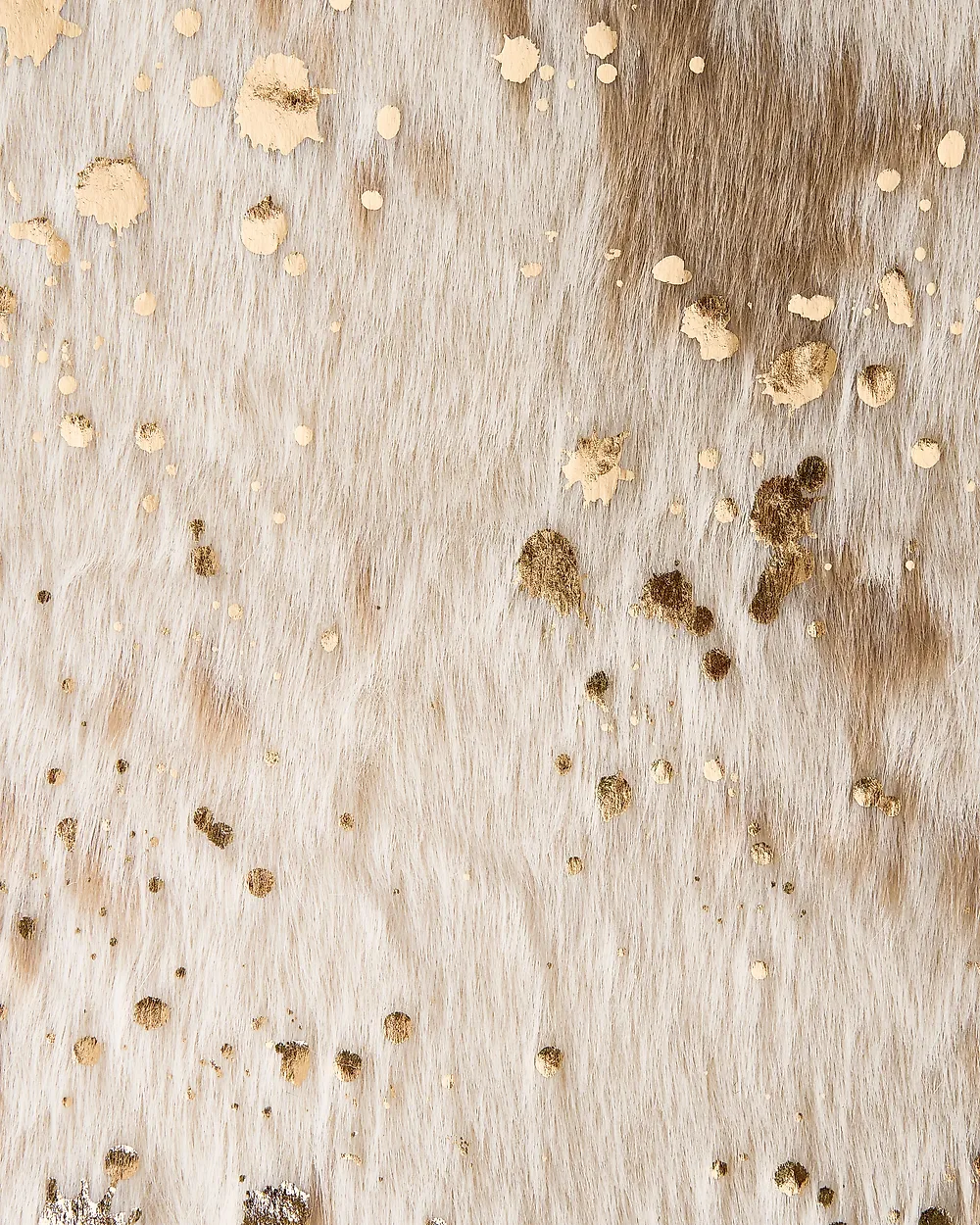 Faux Cowhide Rug BOGONG Light Beige 150 x 200 cm_1182353