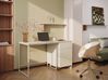 Schreibtisch LEXTON 120 cm 60 cm mit Schubladen Hellbeige