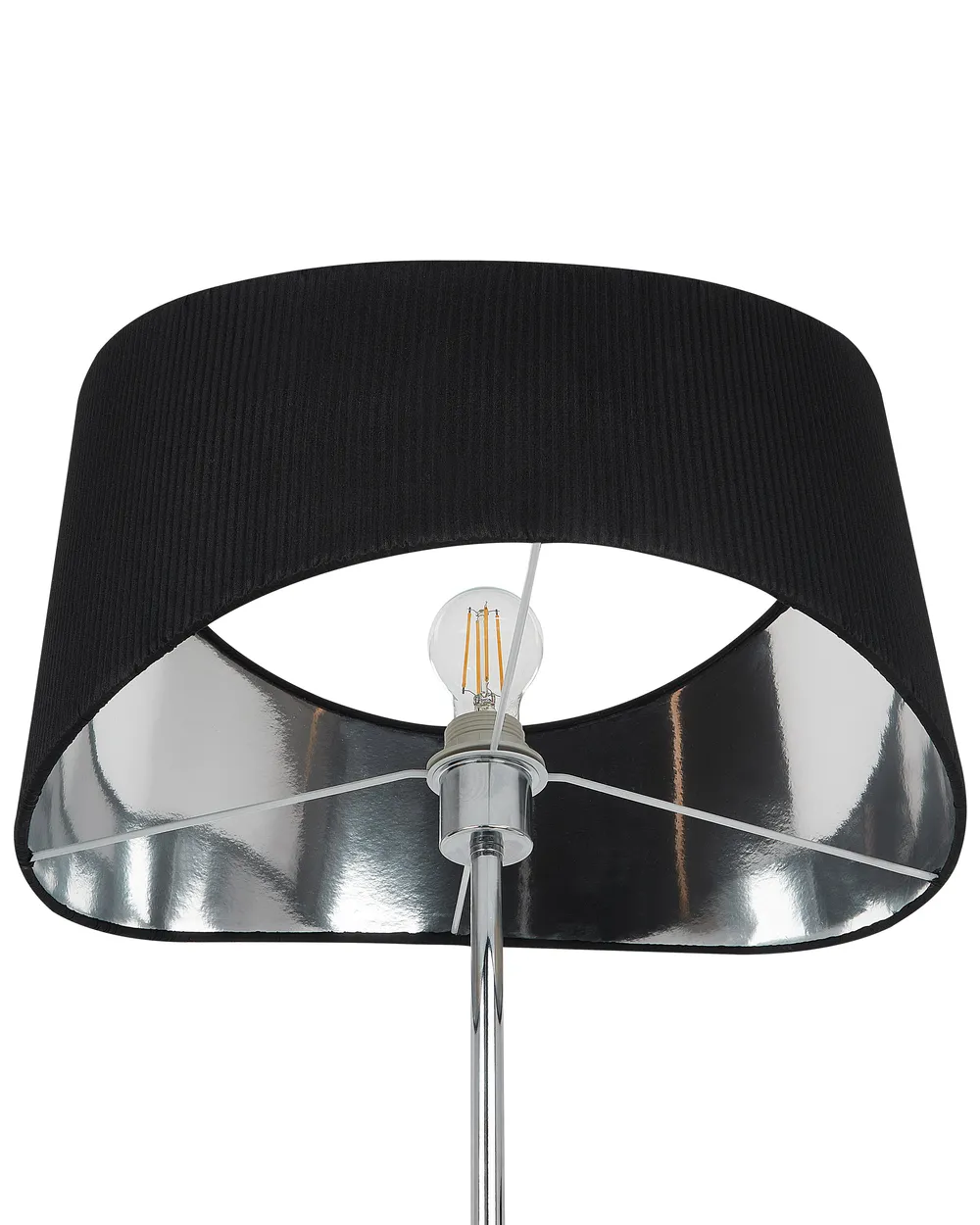 Stehlampe CALVILLO Metall Silber_906186