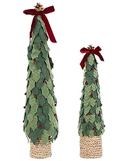 Set of 2 Figurines SIMONIEMI 55/75 cm Christmas Tree Green_1156671
