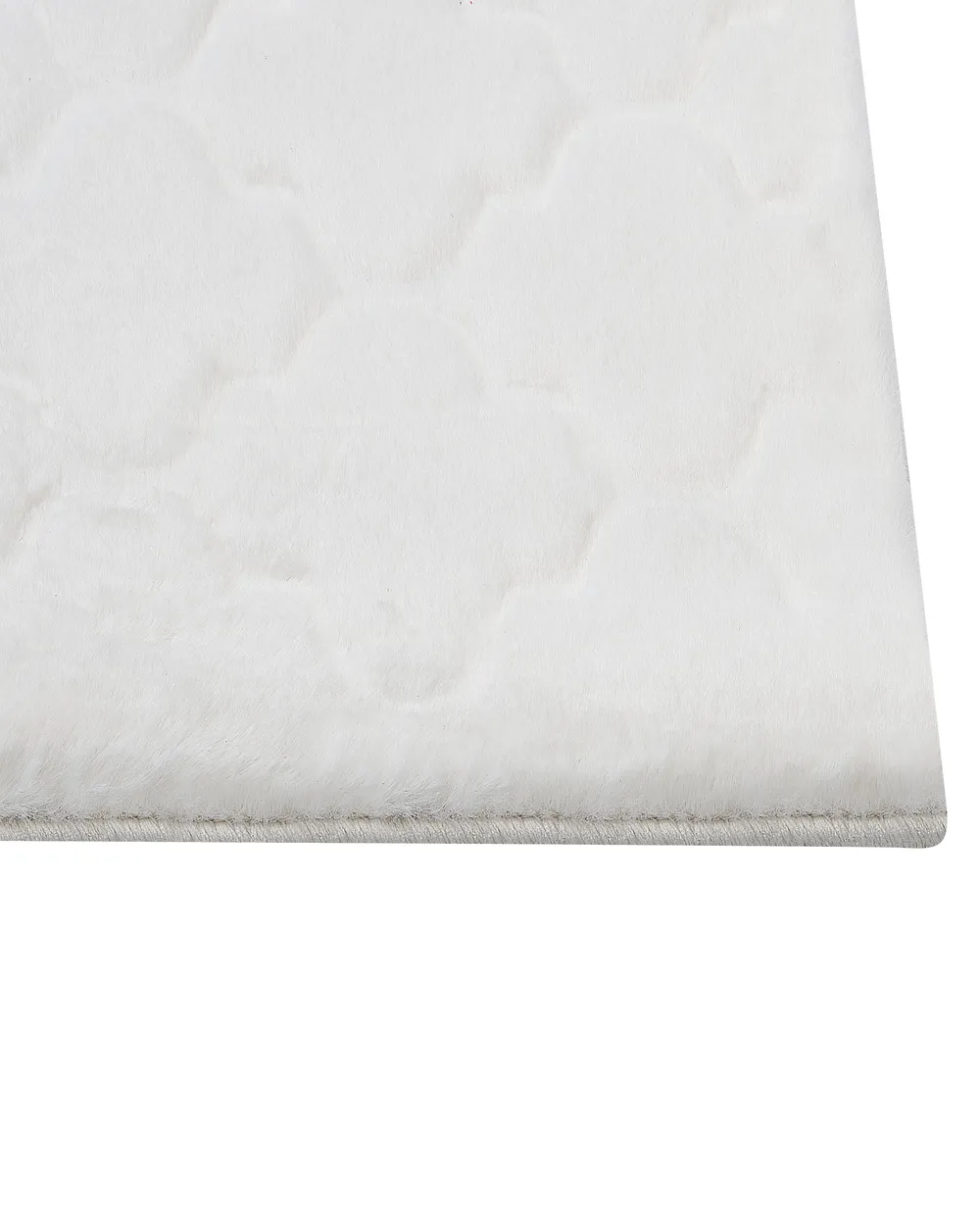 Faux Fur Rug GHARO White 160 x 230 cm_858608