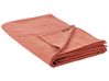 Tagesdecke MARAKA Baumwolle 200 x 220 cm Hellrot