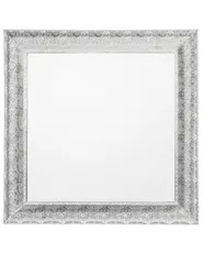 Wandspiegel CAVAN 65 cm 65 cm Metall Silber_741150