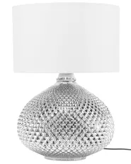Lampe à poser MADON Verre Argenté_877569