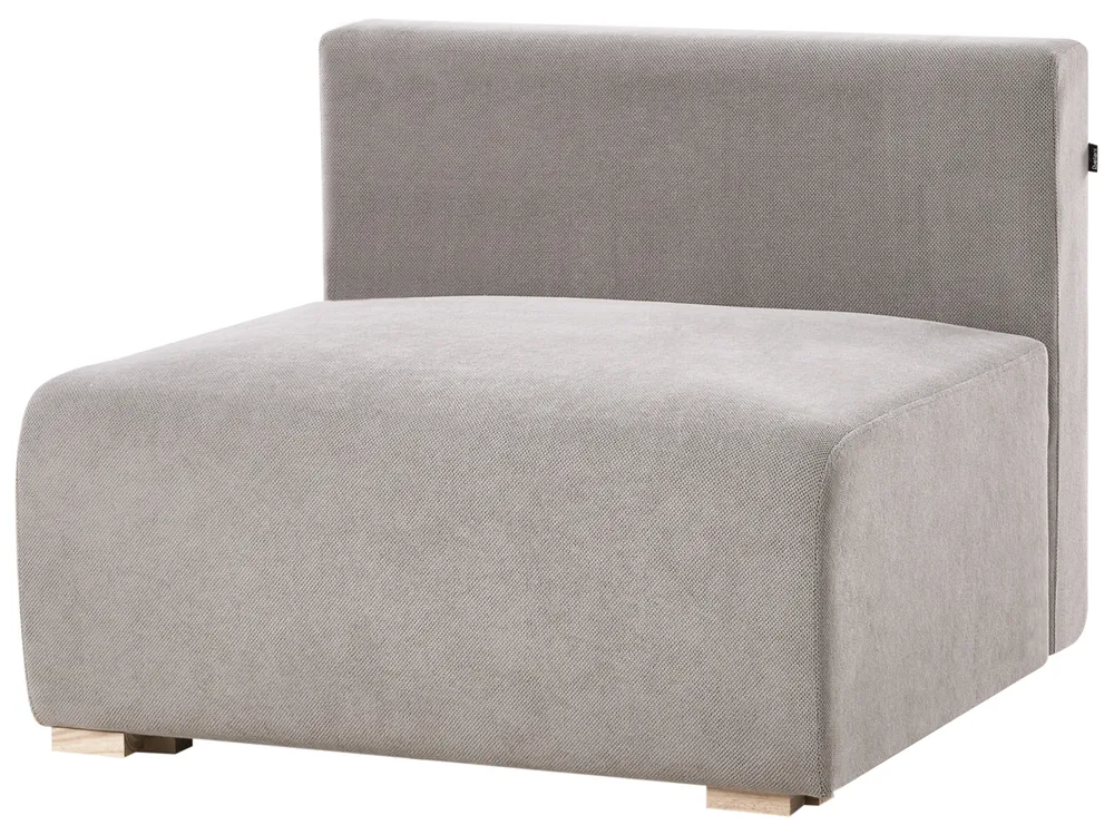 Modular U-Shape Sofa NERBO Fabric Grey_1035266