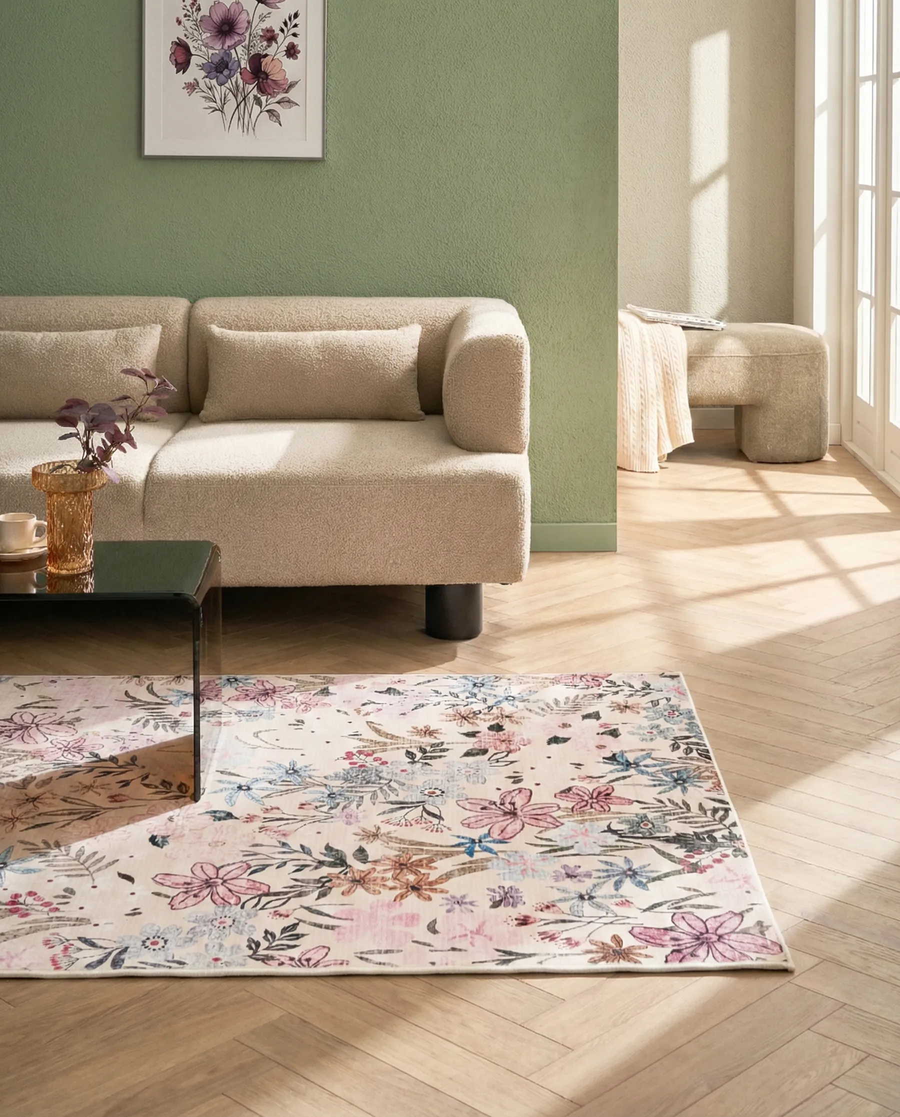 Rug TILLO Multicolour 140 x 200 cm_1051932