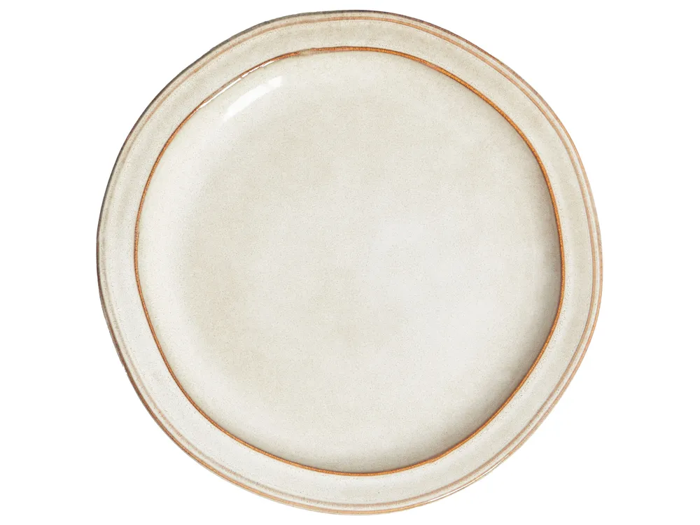 Tafelservice 12-teilig CHIVES Steinzeug Hellbeige_956462