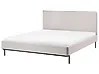 Bed Fabric CORIO 160 x 200 cm (EU King Size) Light Beige