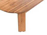 Outdoor Couchtisch TALSANO 120 cm 80 cm Akazienholz Braun_1154684