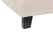 Bett ohne Kopfteil Stoff ROANNE 180 x 200 cm Beige_724145