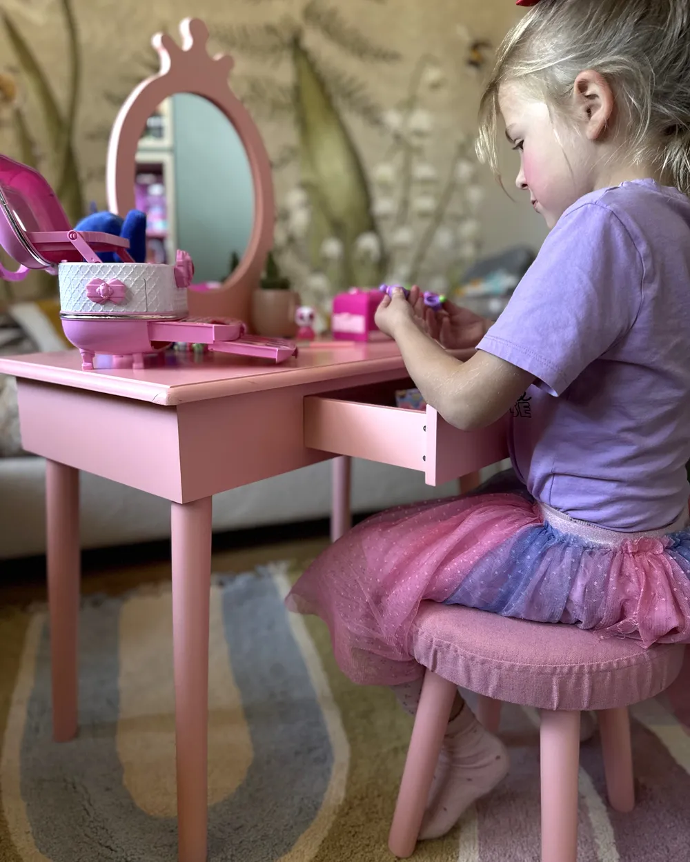 strapless open back dress Le Toy Van Vanity Table main image 1