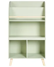 3 Tier Bookcase LILOET 102 cm Light Green_950037