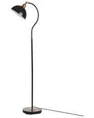 Stehlampe LENNON verstellbar Metall Schwarz_948897