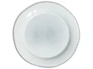 Tafelservice 12-teilig CHERVIL Steinzeug Hellblau_956472